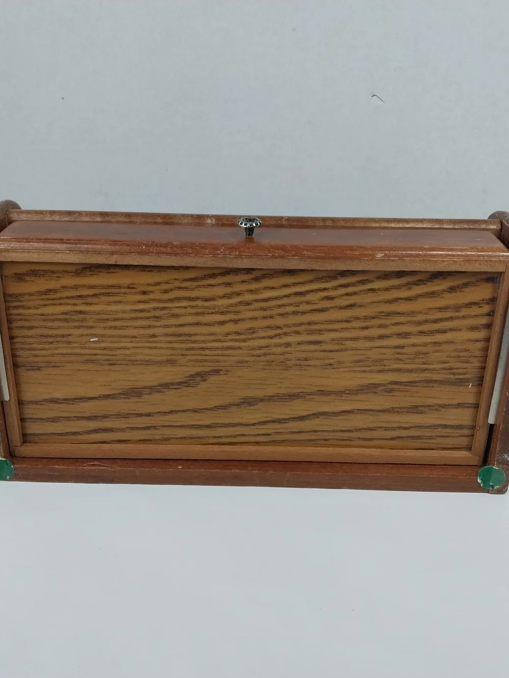 Wood Desk Secretary Pull Out Drawer Pen & Envelope Slots Organizer 10.5x5.5x5”